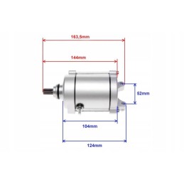 Electric starter 9z shineray atv bashan 200