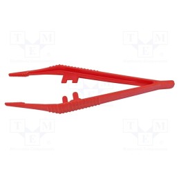 1 pcs x BERNSTEIN - 05-0030 - Tweezers, 130mm, Blade tip shape: flat, universal