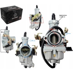 ATV 200 250 cg carburetor, PZ30 fuel pump for quad