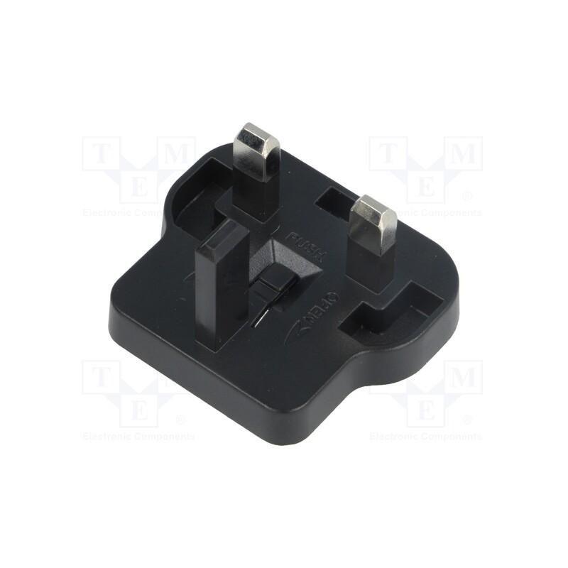 1 pcs x MEAN WELL - GEM-UK - Adapter, Connectors for the country: Great Britain