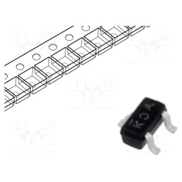 5 pcs x VISHAY - SI1012CR-T1-GE3 - Transistor: N-MOSFET, unipolar, 20V, 0.63A, Idm: 2A, 0.15W, SC75A