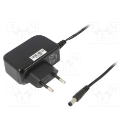 1 pcs x CELLEVIA POWER - CLW-1005-W2E-ER25 - Power supply: switched-mode, plug, 5VDC, 2A, 10W, Plug: EU, 79%