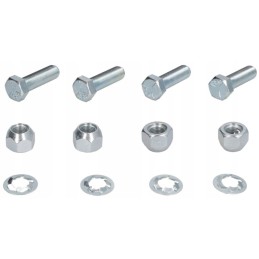 Polaris blazer 250 93 06 wheel studs with nuts
