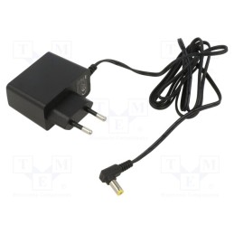 1 pcs x ESPE - E0909W2E-2155-L - Power supply: switched-mode, plug, 9VDC, 1A, 9W, Plug: EU, 76%