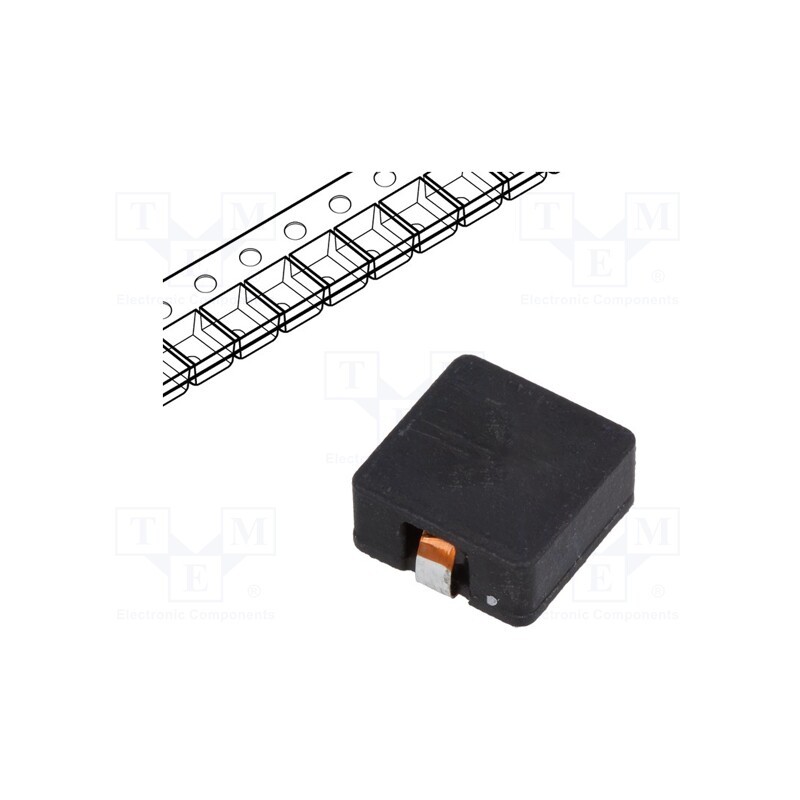 1 pcs x FERROCORE - HCI1050-2R4 - Inductor: wire, SMD, 2.4uH, Ioper: 13.5A, 4.75mΩ, ±20%, Isat: 17A