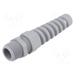 1 pcs x LAPP - 53016630 - Cable gland, with strain relief, NPT1/2', IP68, polyamide, grey