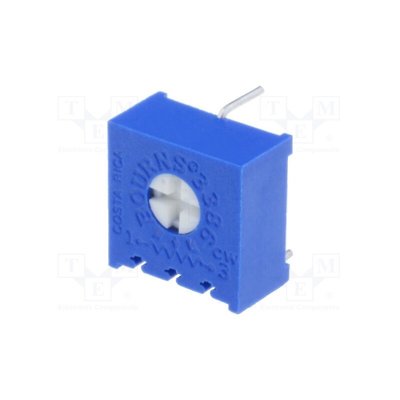 1 pcs x BOURNS - 3386G-1-103LF - Potentiometer: mounting, single turn,horizontal, 10kΩ, 500mW