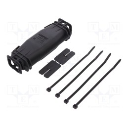 1 pcs x MOREK - MBG0050A24 - Gel cable joint, BREAK 50, polypropylene PP, IP68, black, Y: 165mm