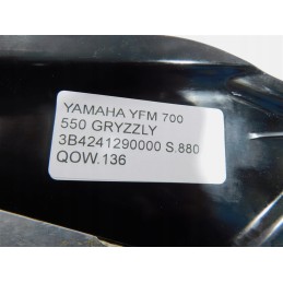 Exhaust muffler cover yamaha yfm 550 700 grizzly 3b4241290000