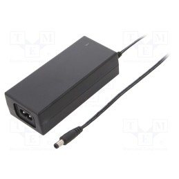 1 pcs x ESPE - E6012C8+OP - Power supply: switched-mode, 12VDC, 5A, Out: 5,5/2,1, 60W, desktop