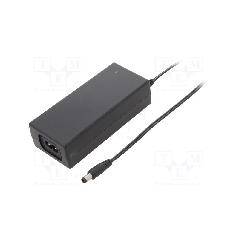 1 pcs x ESPE - E6012C8+OP - Power supply: switched-mode, 12VDC, 5A, Out: 5,5/2,1, 60W, desktop