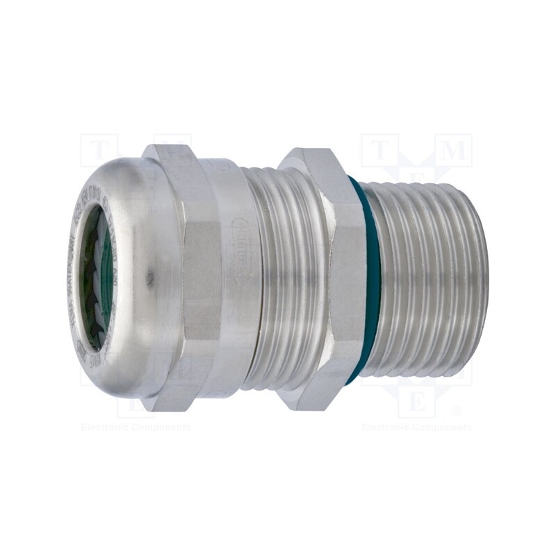 1 pcs x HUMMEL - 1.634.1200.51 - Cable gland, with long thread, M12, 1.5, IP68, brass