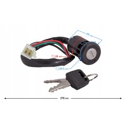 Ignition switch 50 110 150 female connector switch