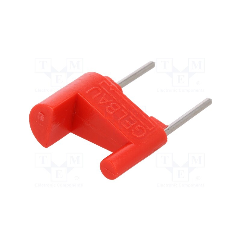 1 pcs x GELBAU - 3031.1306B - Resistor for protection rubber strip, -20÷55°C, red, 8.2kΩ