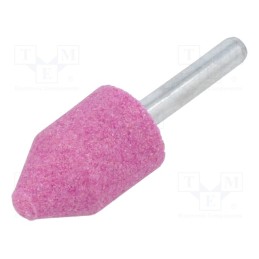 1 pcs x PG PROFESSIONAL - MB.005 - Grindingstone, Ø: 20mm, Ø: 6mm, Tip mat: aluminium oxide