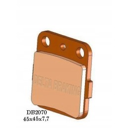 Delta brake pads yamaha raptor 350 front 04/12