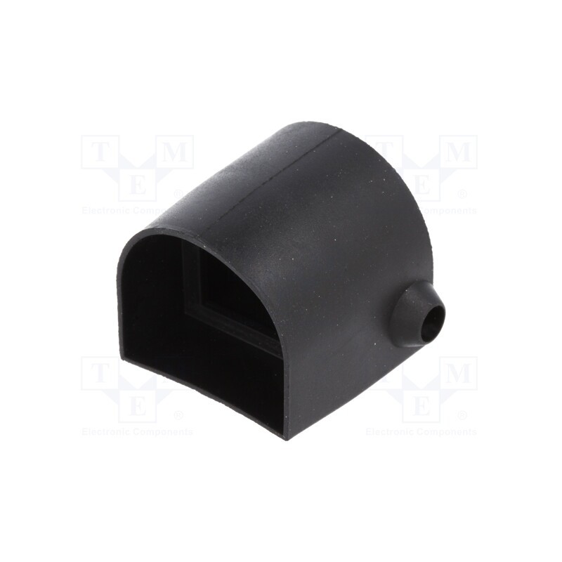 1 pcs x GELBAU - 3050.1302N - Lateral plug, -20÷55°C, black, 3100.0110N