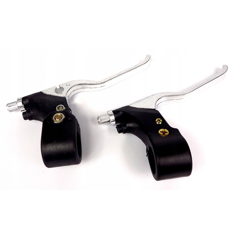 Left and right hand brake lever for pocket bike