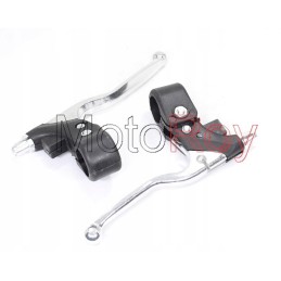 Left and right hand brake lever for pocket bike