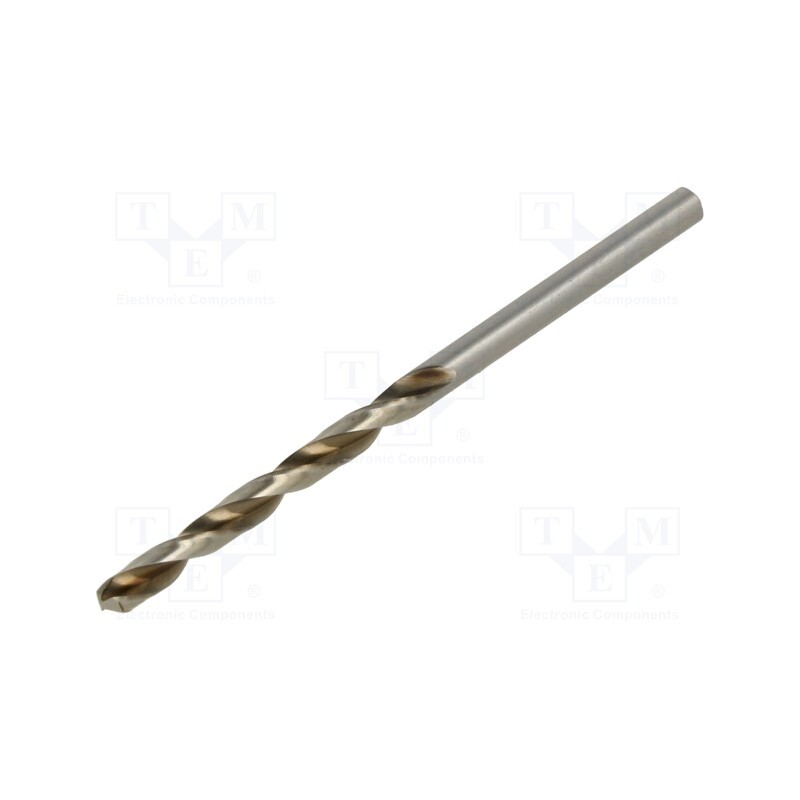 1 pcs x ALPEN-MAYKESTAG - 18400330100 - Drill bit, for metal, Ø: 3.3mm, L: 65mm, Working part len: 36mm