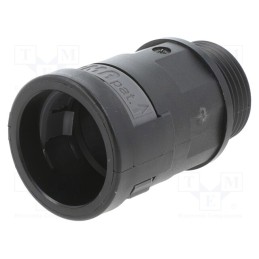 1 pcs x PMA - BVND-P167GT-11 - Straight terminal connector, Thread: PG,outside, polyamide 6