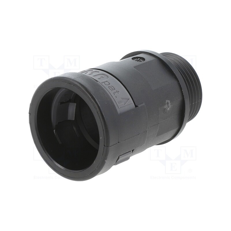 1 pcs x PMA - BVND-P167GT-11 - Straight terminal connector, Thread: PG,outside, polyamide 6