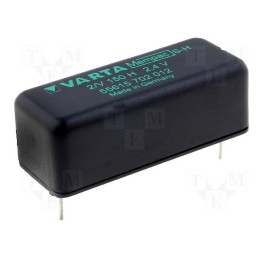 1 pcs x VARTA MICROBATTERY - 55615702012 - Re-battery: Ni-MH, 2.4V, 150mAh, 4pin, 42.4x17x16mm
