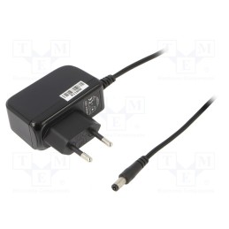 1 pcs x CELLEVIA POWER - CLW-1309-W2E-ER25 - Power supply: switched-mode, plug, 9VDC, 1.4A, 13W, Plug: EU, 81.6%