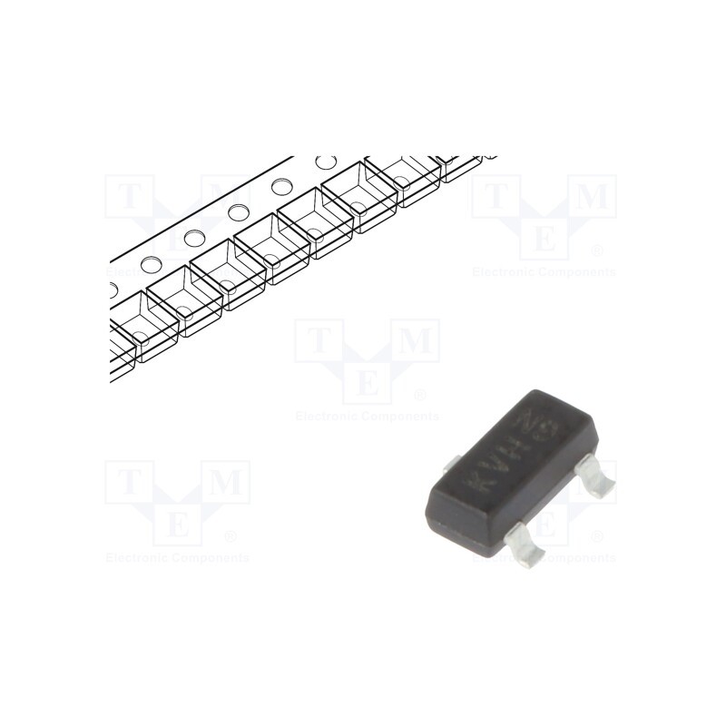 20 pcs x DIODES INCORPORATED - DZ23C12-7-F - Diode: Zener, 0.3W, 12V, SMD, , SOT23
