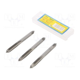 1 set x MEGA - 67006 - Kit: taps, Thread: M6, Pitch: 1, 3pcs.