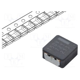 1 pcs x PANASONIC - ETQP4M150KVK - Inductor: wire, SMD, 15uH, 3.8A, 55mΩ, ±20%, 8.5x8x4mm, -40÷150°C