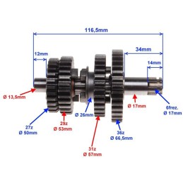 Chopper king kinroad quad atv output battle mode 4
