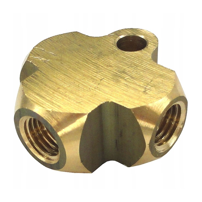 Tee M10x1 25 Distributor Caliper Pump Brake System ATV Quad Bashan