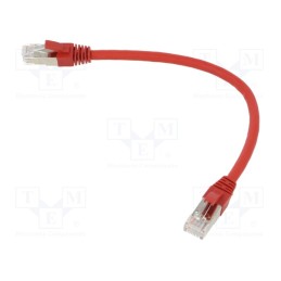 1 pcs x LAPP - 24441391 - Patch cord, ETHERLINE® Cat.6a,S/FTP, 6a, stranded, Cu, LSZH, red
