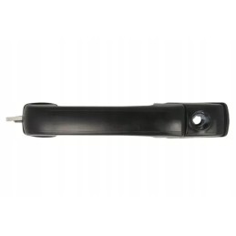 Front door handle, outer LP, black texture