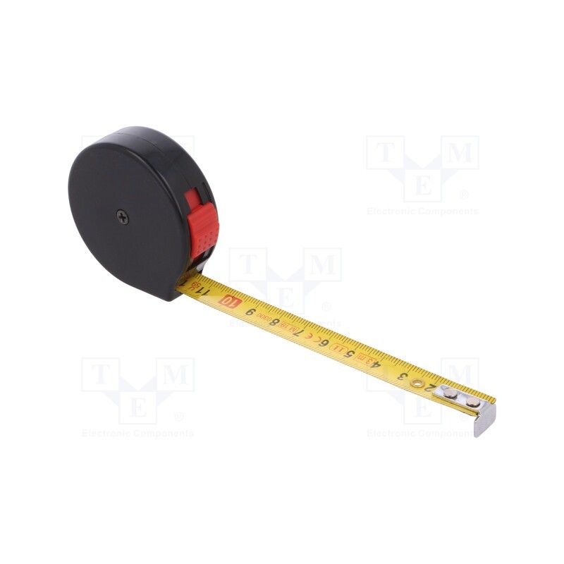 1 pcs x MEDID - 9013 - Measuring tape, L: 3m, Width: 13mm, Enclos.mat: ABS, measure