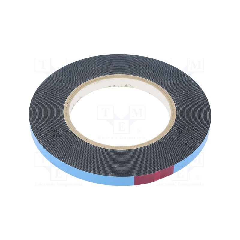 1 rol x - 4234 PIANKOWA 0,8 MM 9MM-10M - Tape: fixing, W: 9mm, L: 10m, Thk: 0.8mm, two-sided adhesive, acrylic