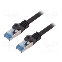 1 pcs x LOGILINK - CQ4073S - Patch cord, S/FTP, 6a, stranded, Cu, LSZH, black, 5m, 26AWG