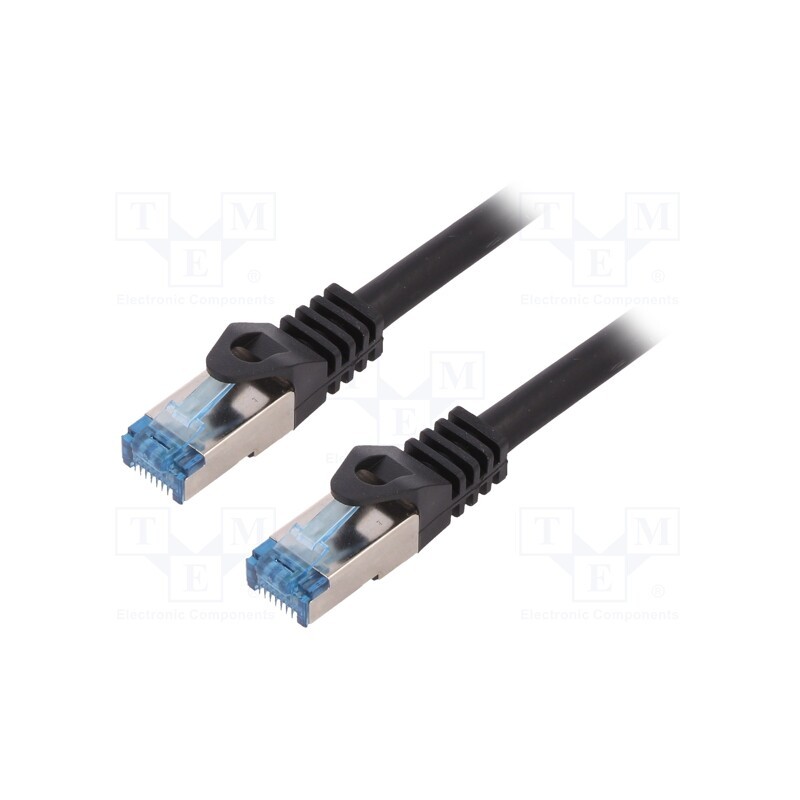 1 pcs x LOGILINK - CQ4073S - Patch cord, S/FTP, 6a, stranded, Cu, LSZH, black, 5m, 26AWG