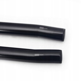 Steering wheel with shock absorber, black 22 2mm