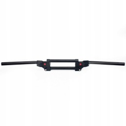 Steering wheel with shock absorber, black 22 2mm