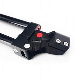 Steering wheel with shock absorber, black 22 2mm