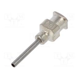 1 pcs x FISNAR - 815050SS1 - Needle: steel, L: 15mm, Size: 15, Øint: 1.4mm, Mat: stainless steel