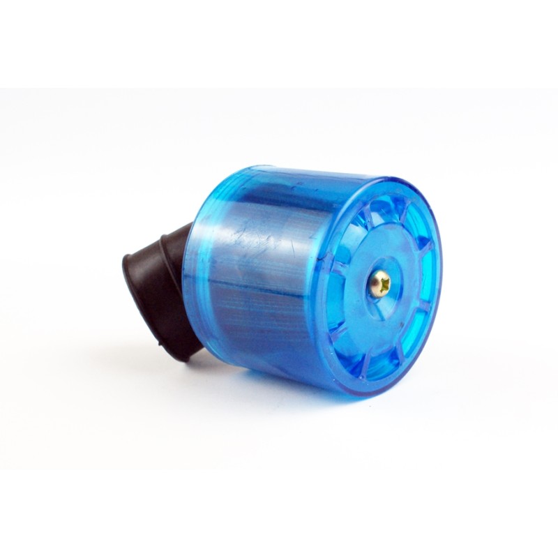 Air filter, chrome cone, 35mm, laminated