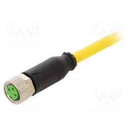 1 pcs x MURR ELEKTRONIK - 7000-08041-0300500 - Connection lead, M8, PIN: 3, straight, 5m, plug, 60VAC, 4A, -40÷80°C