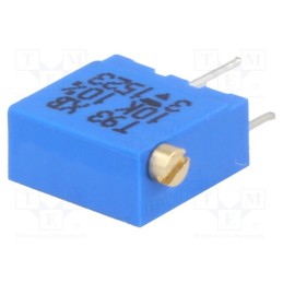 1 pcs x VISHAY - T93XB103KT20 - Potentiometer: mounting, multiturn, 10kΩ, 500mW, THT, ±10%, linear