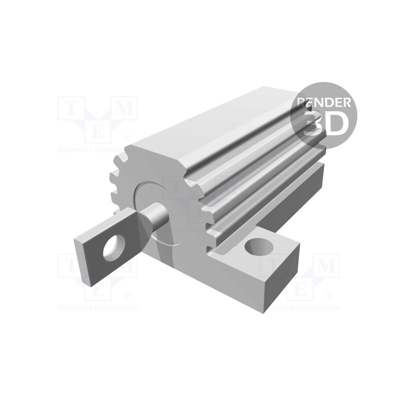 1 pcs x TE Connectivity - 5-1625966-2 - Resistor: wire-wound, with heatsink, screw, 100mΩ, 16W, ±5%
