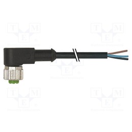 1 pcs x MURR ELEKTRONIK - 7000-12361-6150300 - Connection lead, M12, PIN: 5, angled, 3m, plug, 125VAC, 4A, -20÷85°C