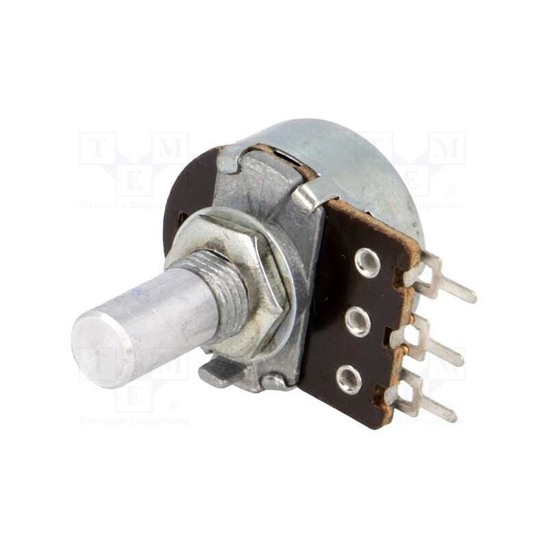 1 pcs x TELPOD - PRP185-47K-A16P1 - Potentiometer: shaft, single turn, 47kΩ, 200mW, ±20%, THT, 6mm, mono