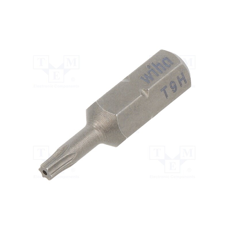 1 pcs x WIHA - 1726 - Screwdriver bit, Torx® with protection, T9H, Overall len: 25mm